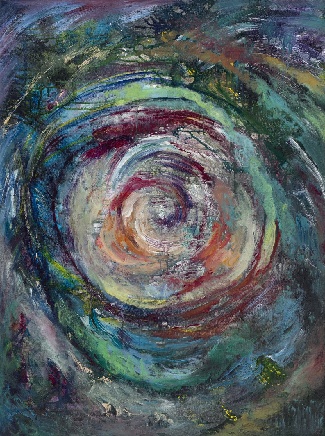 Expansion &mdash; painting by Alexandra Isaievych