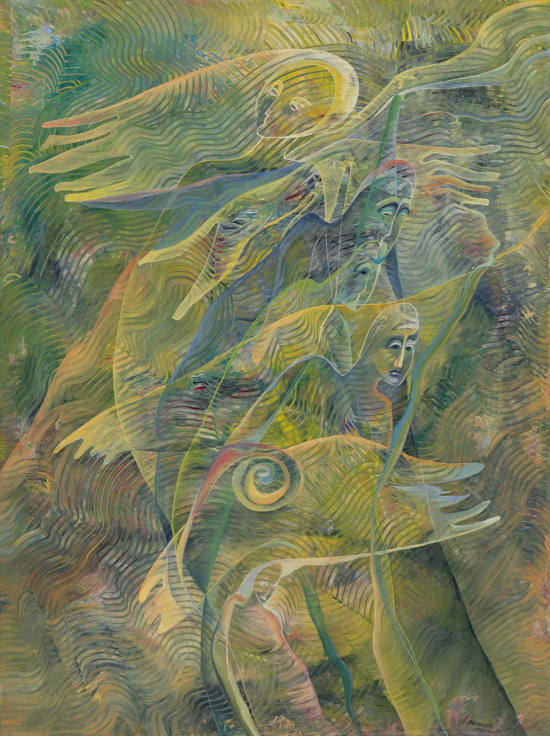 Seeing What Is Important &mdash; painting by Alexandra Isaievych